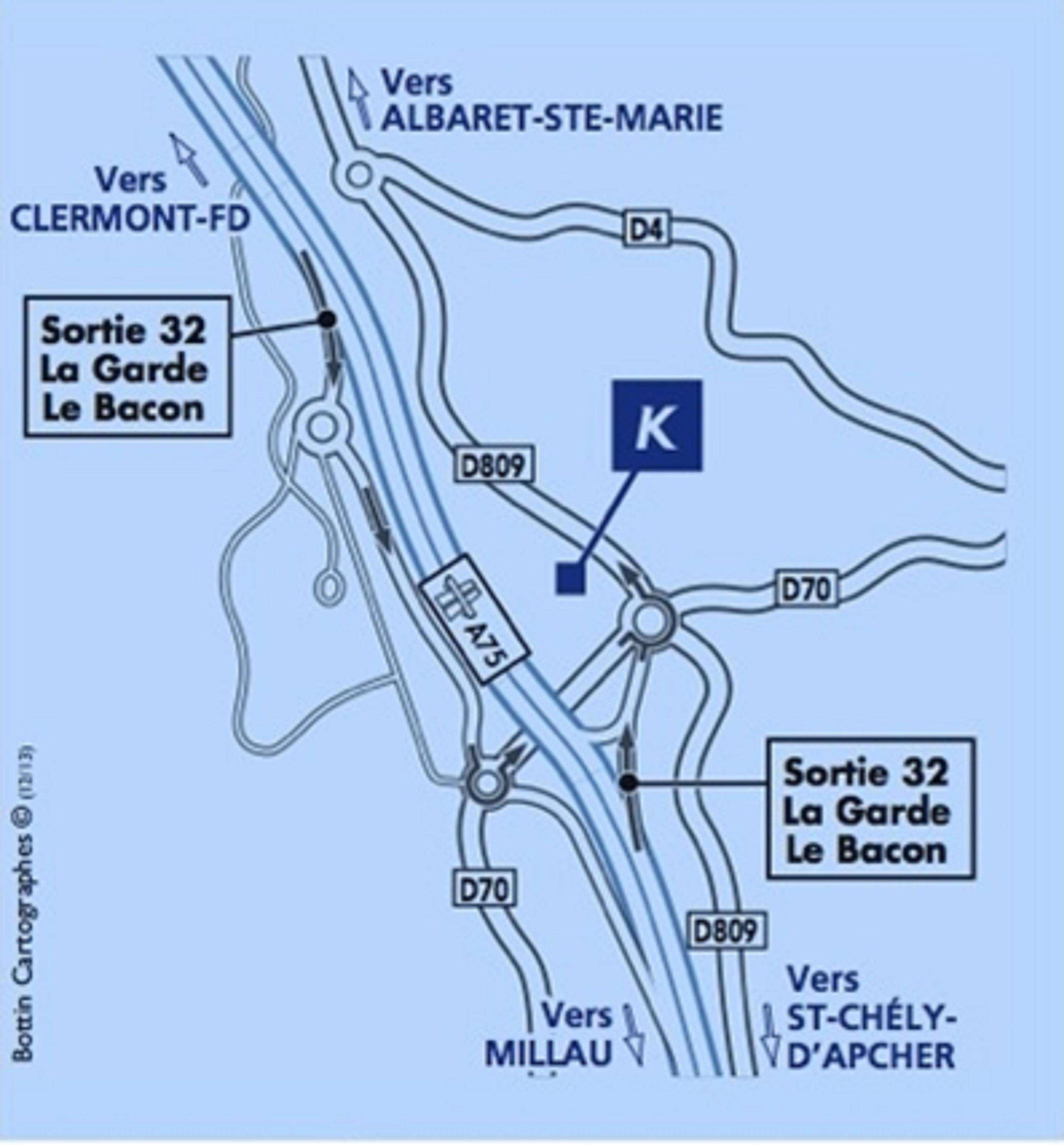 فندق كيارياد سانت شيلي دابشه - أير دو لا لوزير Albaret-Sainte-Marie المظهر الخارجي الصورة